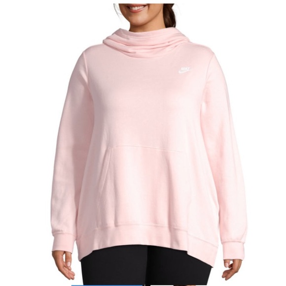 Nike Long Sleeve Hooded Sweatshirt-Plus - Picture 1 of 5